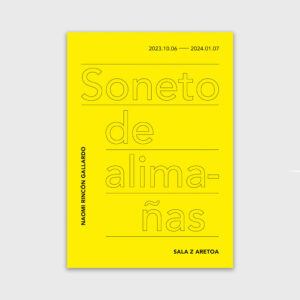 'Soneto de alimañas'. Naomi Rincón Gallardo